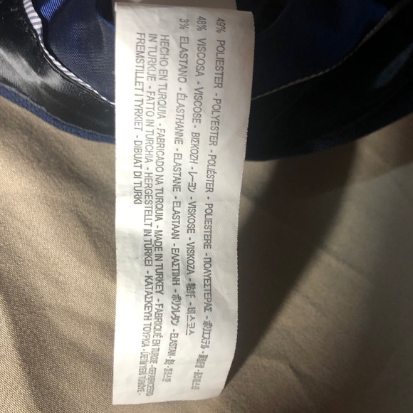 *ZARA* Suit pants navy blue - Picture 8 of 8